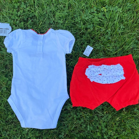 NWT Koala Baby First Fourth of July Bodysuit & Shorts Set (Size 3-6 Months) - Picture 5 of 7